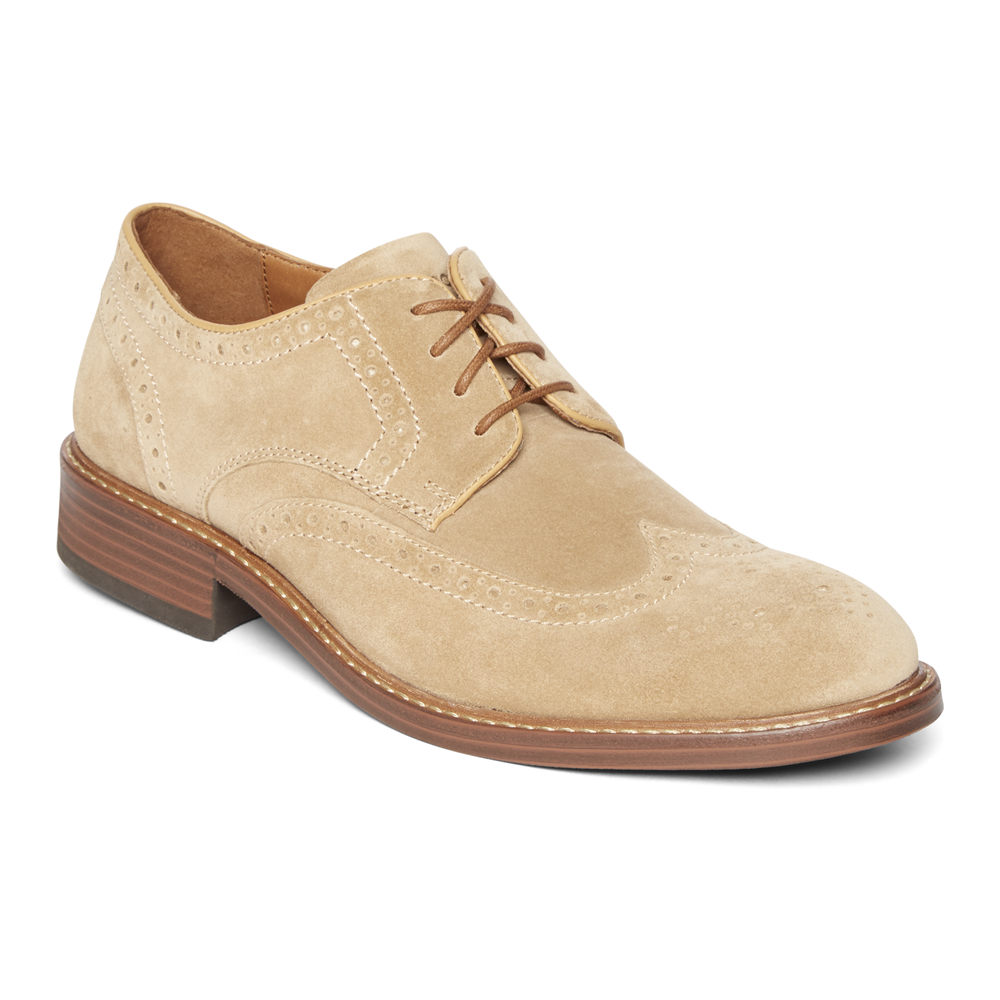 Rockport Snörskor Herr Khaki - Kenton Wingtip - YFITK8546